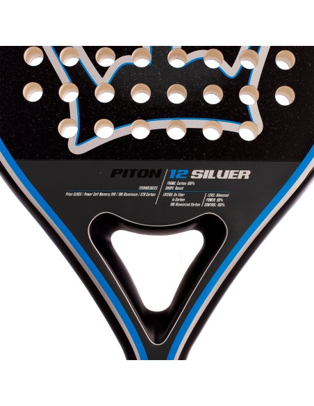 Black Crown Piton 12 Silver 24 | Ofertas de pádel